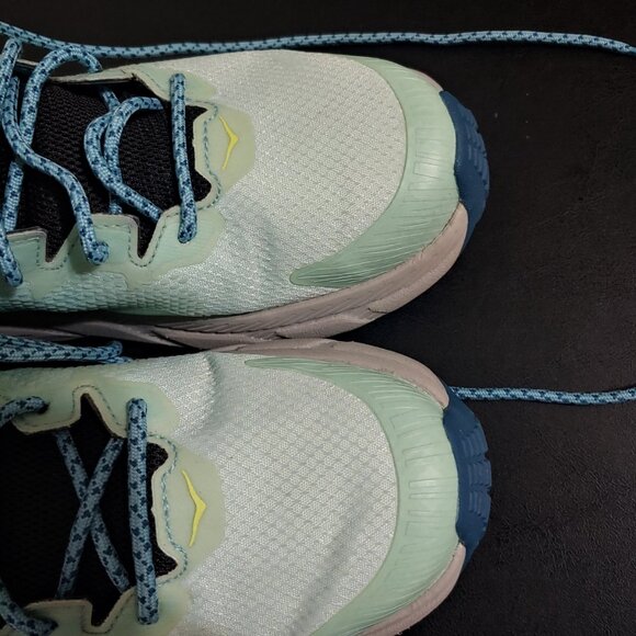 Hoka One One Trail Code GTX Blueglass Castlerock Hiking Boots Women's Size 11 B - Picture 3 of 9